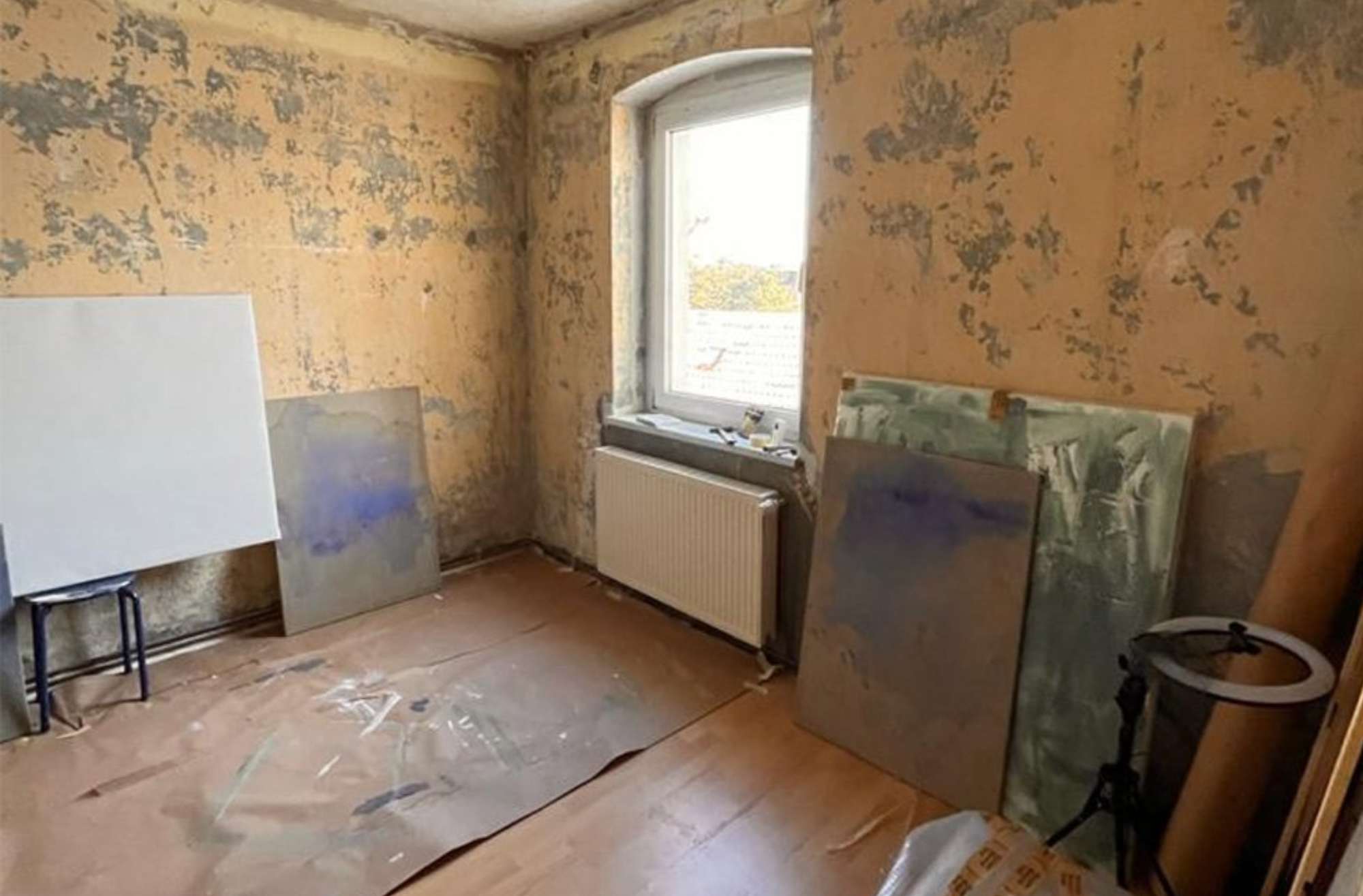 Komplettumbau Wohnraum - Vorher